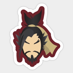 Minimalist Hanzo Sticker